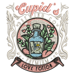 Valentine Embroidery Design