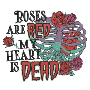 Valentine Embroidery Design