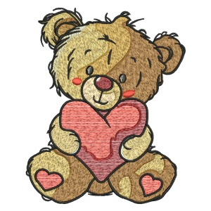 Valentine Embroidery Design