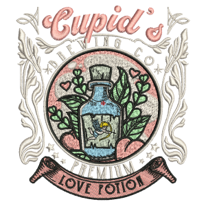 Valentine Embroidery Design