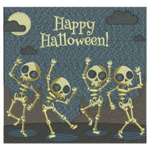 Halloween Embroidery Design