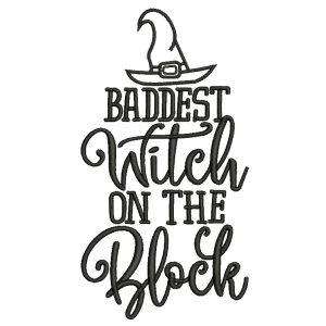 Halloween Embroidery Design