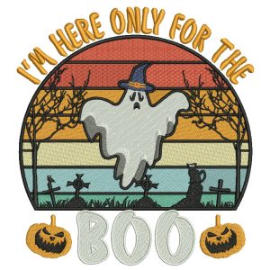 Halloween Embroidery Design