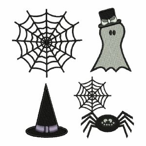 Halloween Embroidery Design