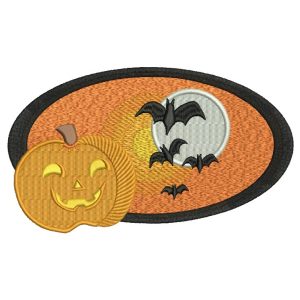 Halloween Embroidery Design