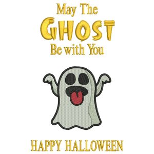 Halloween Embroidery Design